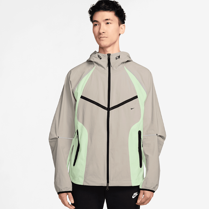 Nike   Tech Woven Pro Windrunner Full Zip Jacket beige 94551 1