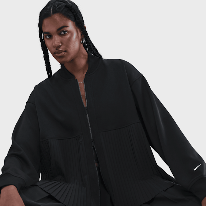 Nike   Sportswear Pleated Jacket preto 94591 5