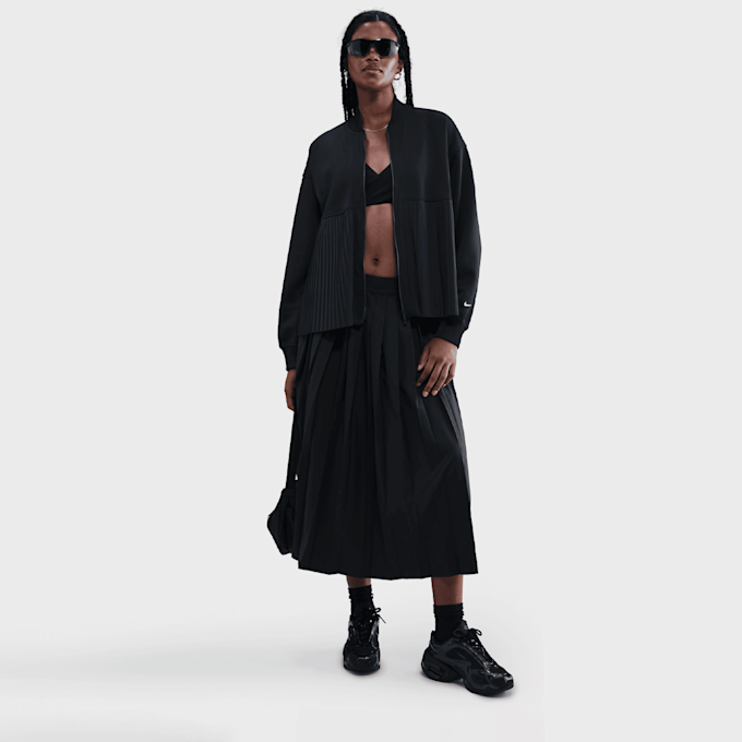 Nike   Sportswear Pleated Jacket zwart 94591 6