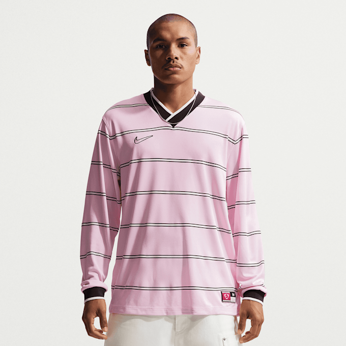 Nike   Energy Dri-FIT Long-Sleeve Soccer Top różowy 94555 1