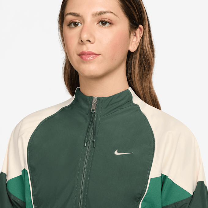 Nike   Sportswear Shrunken Track Jacket zielony 94594 3