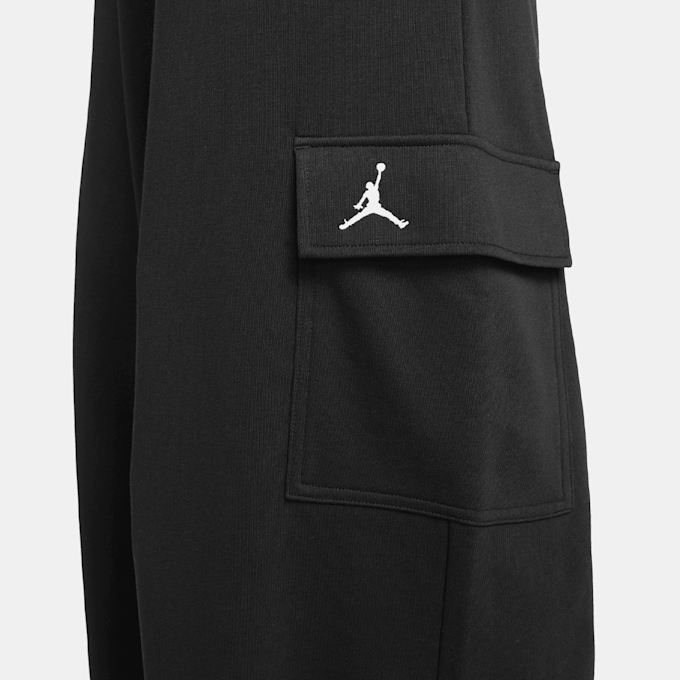 Jordan Brooklyn Fleece French Terry Cargo Pant schwarz 94603 3