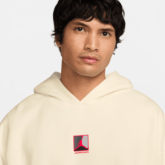 Jordan Brooklyn Graphic Hooded Pullover bege 94772 3