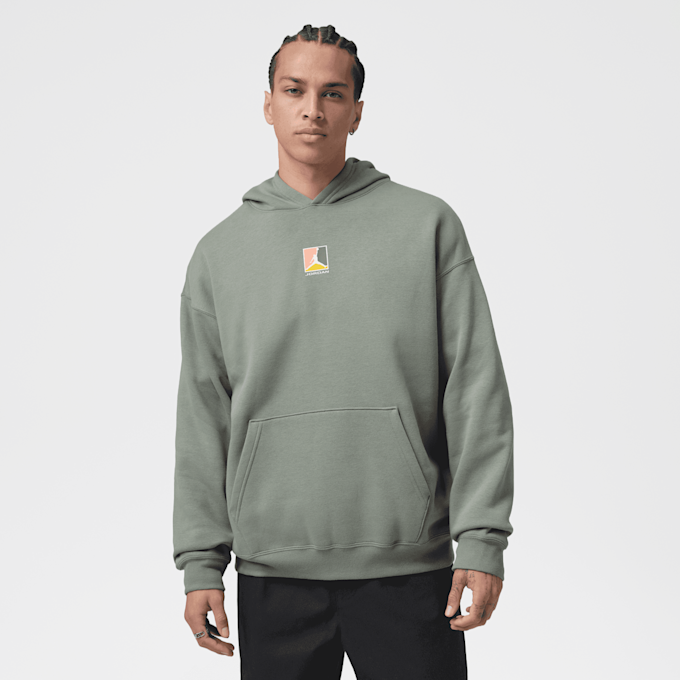 Jordan Brooklyn Graphic Hooded Pullover groen 94774 2