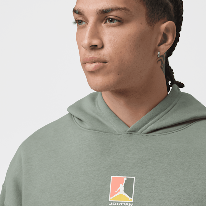 Jordan Brooklyn Graphic Hooded Pullover groen 94774 3