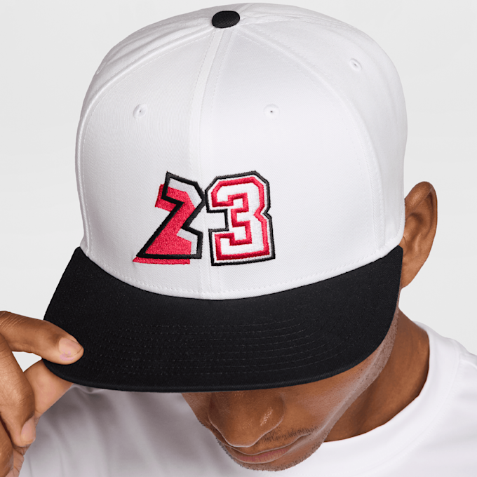 Jordan Pro Structured Flat Bill Hat bijela 94753 6