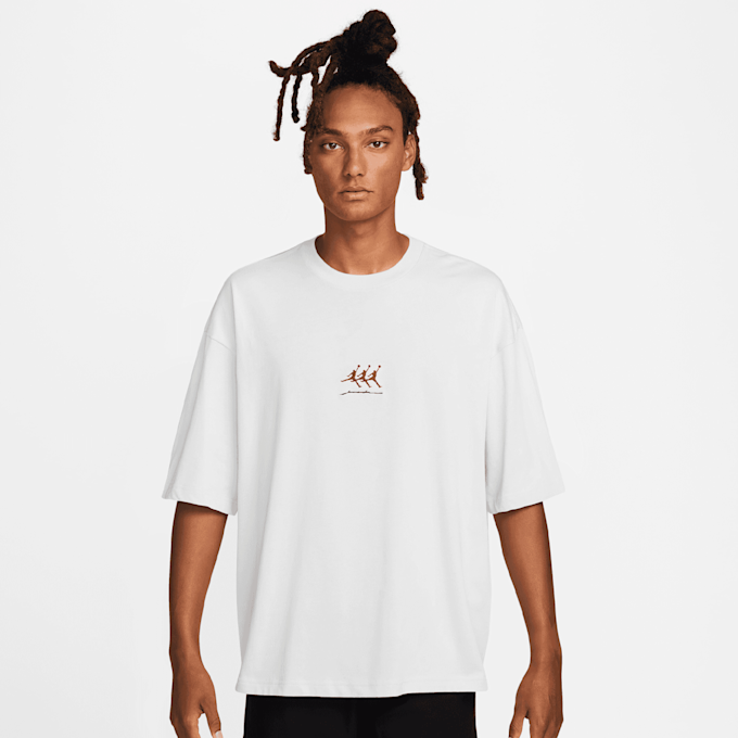 Jordan Flight Graphic Oversized Shortsleeve Crew blanc 94788 1