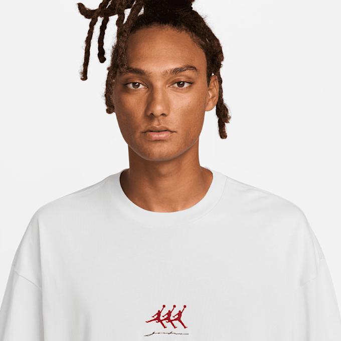 Jordan Flight Graphic Oversized Shortsleeve Crew blanc 94788 3