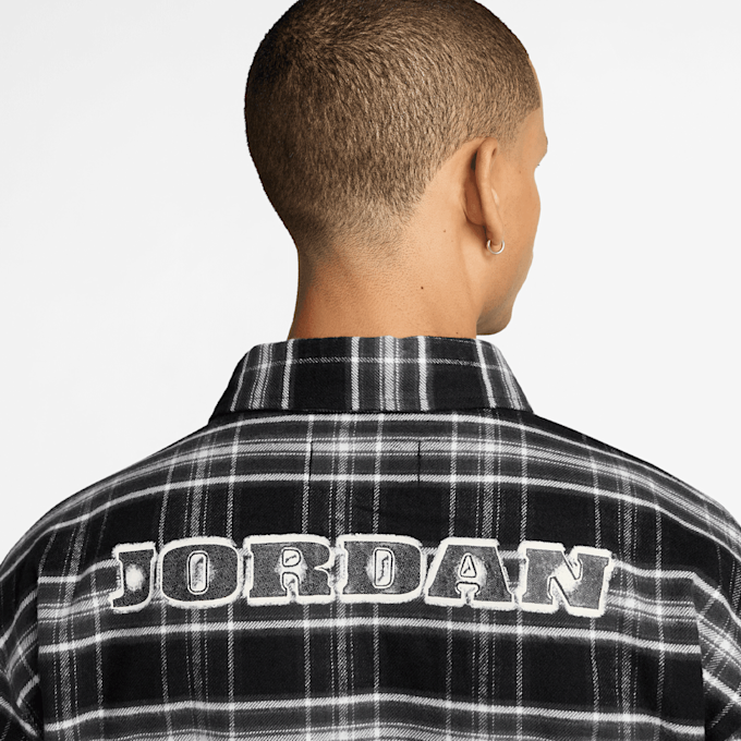 Jordan Brooklyn Flannel Graphic Longsleeve czarny 94770 3