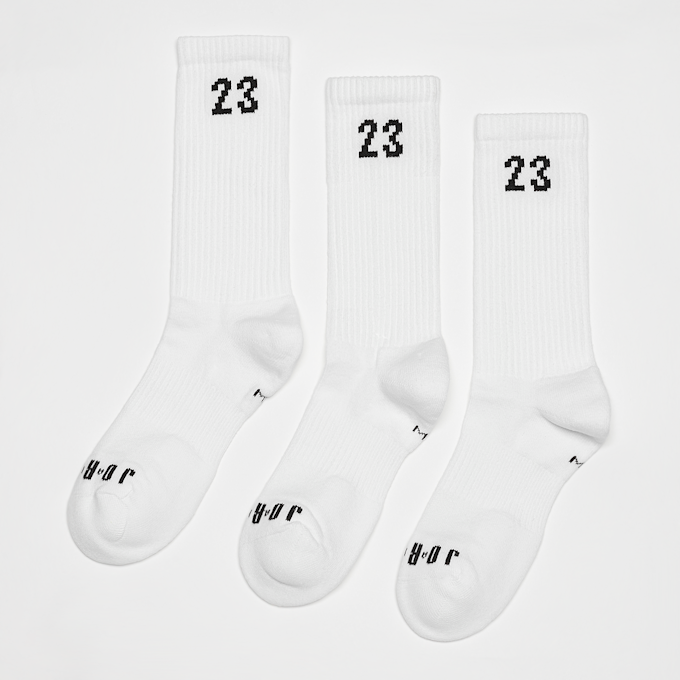 Jordan 3 PACK - Essential Crew Socks weiß 94863 1
