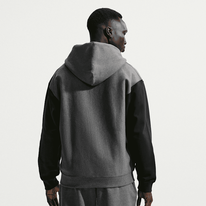 Nike   Solo Swoosh x Central Cee Fleece Hoodie grijs 94874 2
