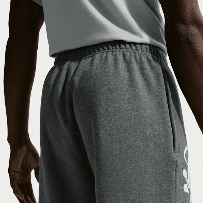 Nike   Solo Swoosh x Central Cee Fleece Open Hem Pant grijs 94873 4