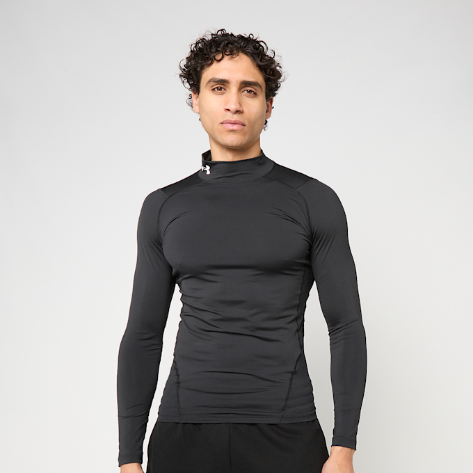 Under Armour HeatGear® Compression Mock Long Sleeve schwarz 94879 1
