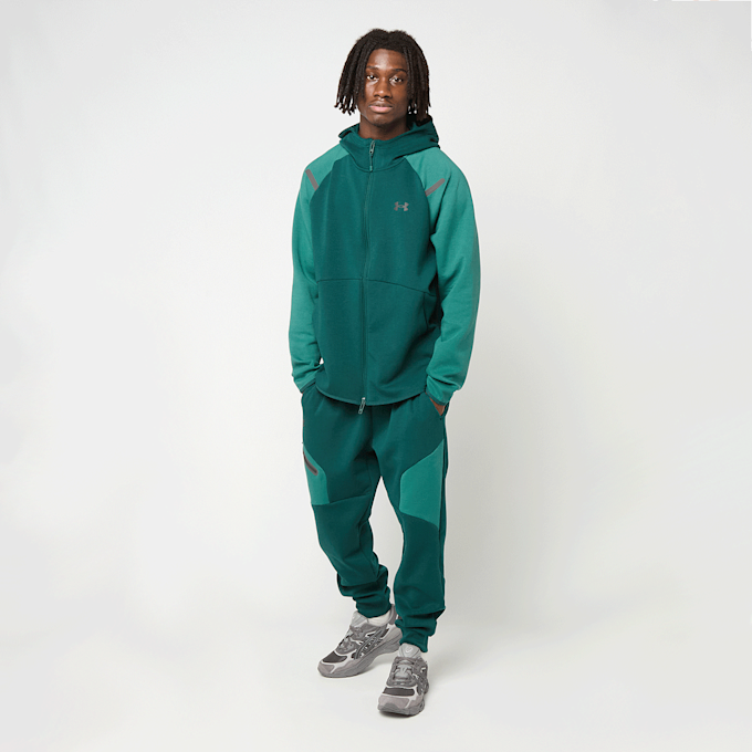 Under Armour Unstoppable Fleece Full-Zip Hoodie zelena 94882 4