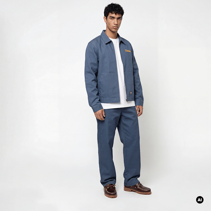 Dickies Wellsville Loose Tapered Twill Pant blauw 94919 5
