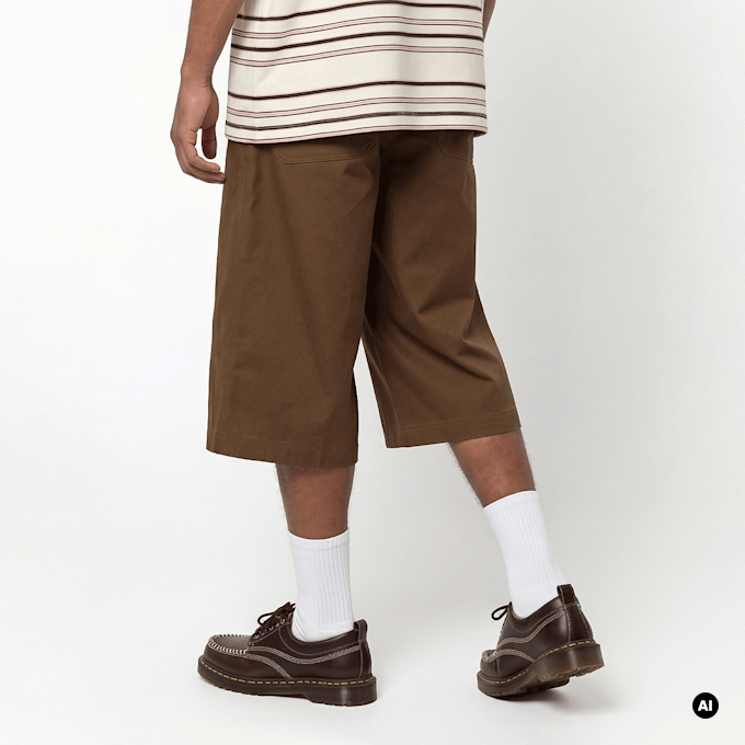 Dickies Union 17 Inch Twill Short braun 94926 2