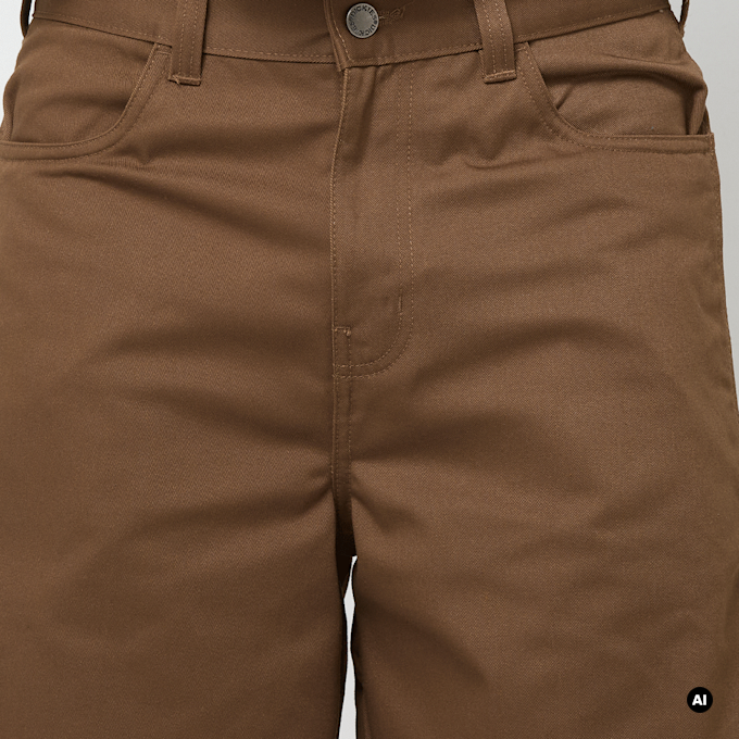 Dickies Union 17 Inch Twill Short braun 94926 3