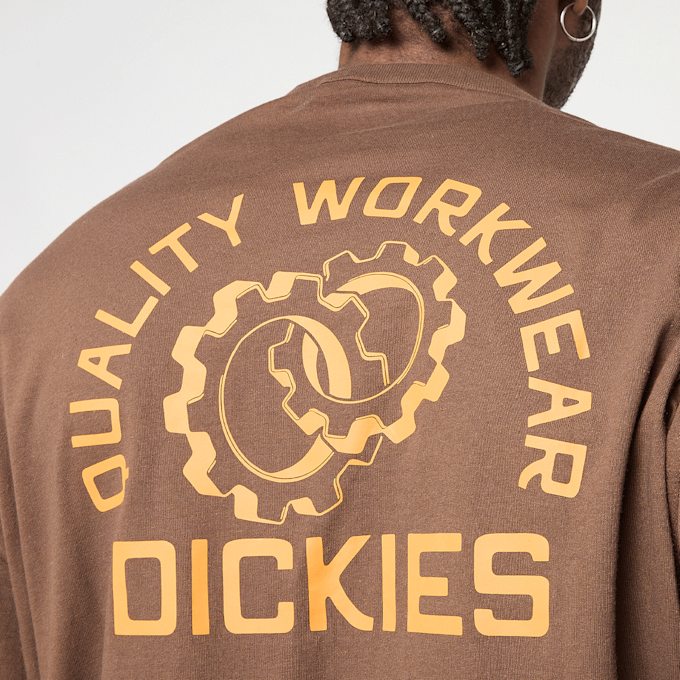 Dickies Payson 2fer Tee castanho 94941 3