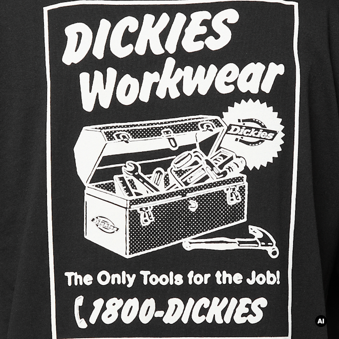 Dickies Dry Ridge Shortsleeve Tee schwarz 94945 3
