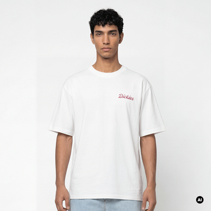 Dickies Wellsville Shortsleeve Tee blanc 94949 2