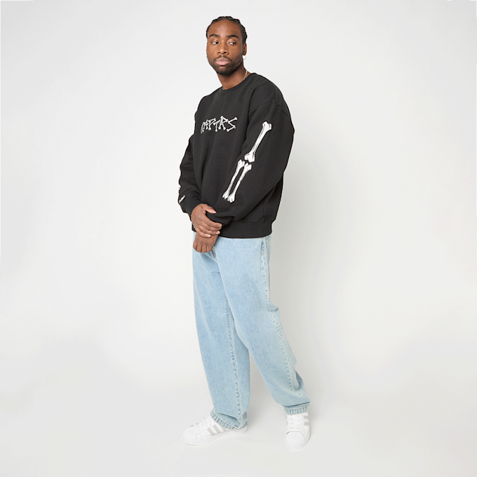 Mitchell & Ness NBA Toronto Raptors Bone Words Boxy Crewneck noir 95029 4