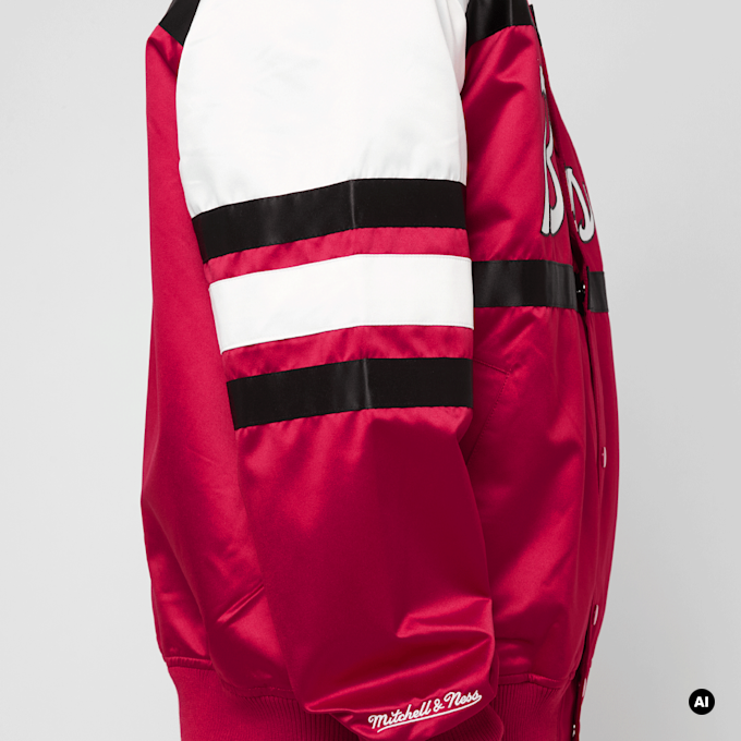 Mitchell & Ness NBA Chicago Bulls Team Color Head Coach Light Weight Satin Jacket rot 95040 4
