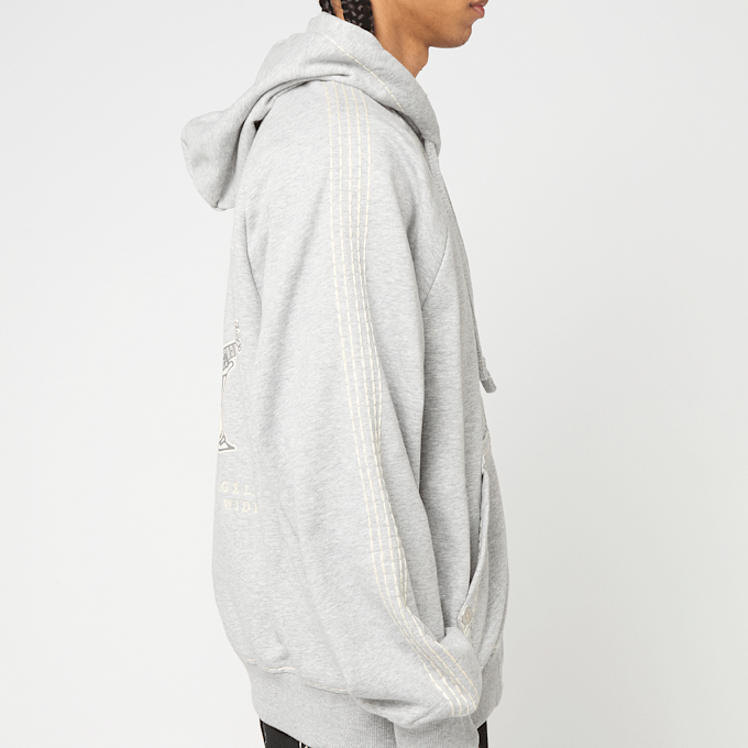 True Religion Taped Super T Cinched Zip Up szary 95077 5