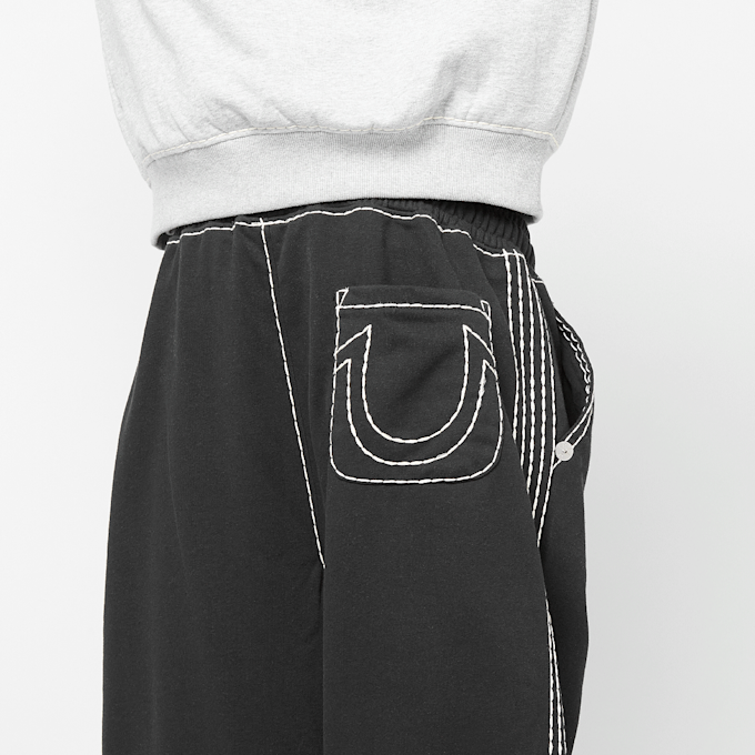 True Religion Taped Super T Baggy Sweats preto 95078 6