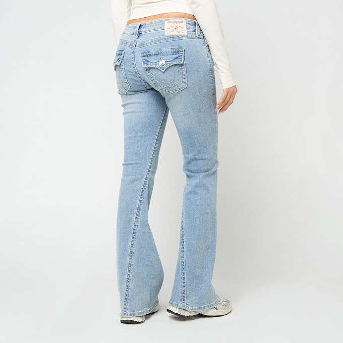 True Religion Joey Low Rise Flare Flap blau 95198 2