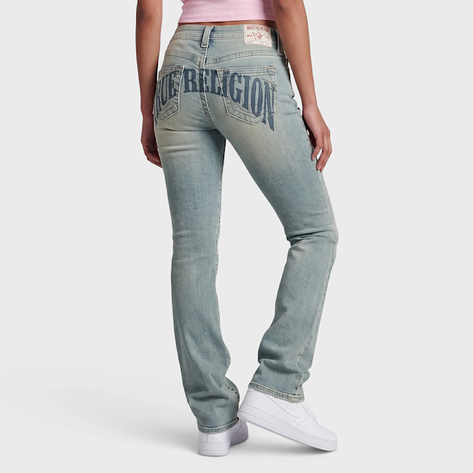True Religion Arch TR Becca Mr Bootcut Blau 95199 2