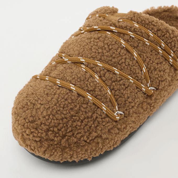 Moon Boot Teddy Slipper marrone 95447 6