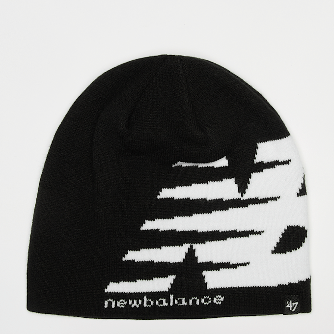 New Balance Tubular Jacquard Beanie Schwarz 95454 1