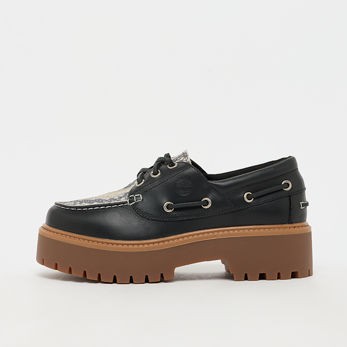 Timberland Stone Street Boat Snake Print Suede multicolore 95491 1
