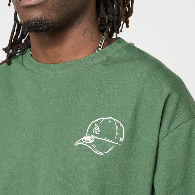 New Era MLB Baseball Graphic Os Tee Los Angeles Dodgers Cig vert 95609 3