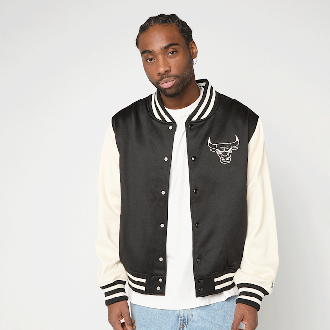 New Era Bomber Jacket Chicago Bulls noir 95556 1