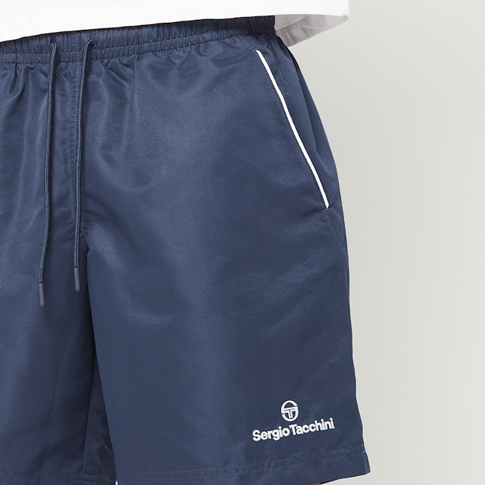 Sergio Tacchini Regular Fit-Shorts aus Fleece blau 95590 3