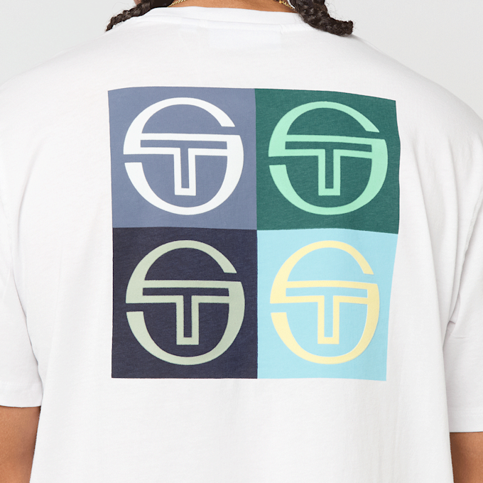 Sergio Tacchini Warhol Co T-Shirt blanc 95603 3