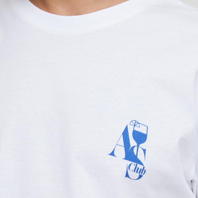 Mister Tee A S Club Tee blanco 95788 3