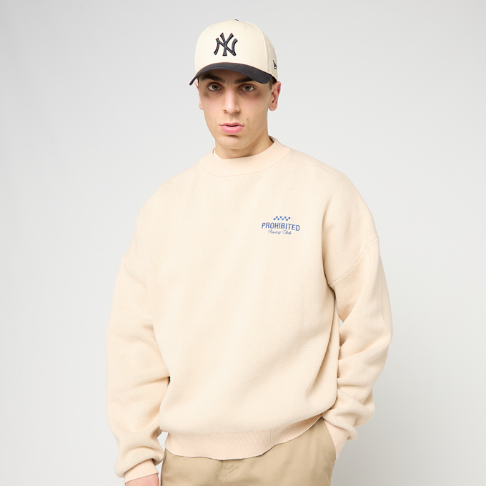 Prohibited Vortex Knit Sweater beż 95816 2