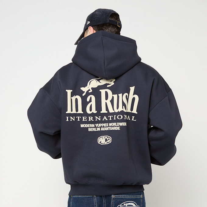 Prohibited Horse Racer Hoodie blau 95814 1