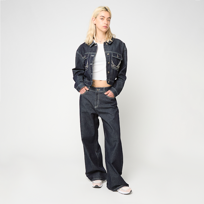 Karl Kani OG Rinsed Wide Leg Jeans bleu 95868 5