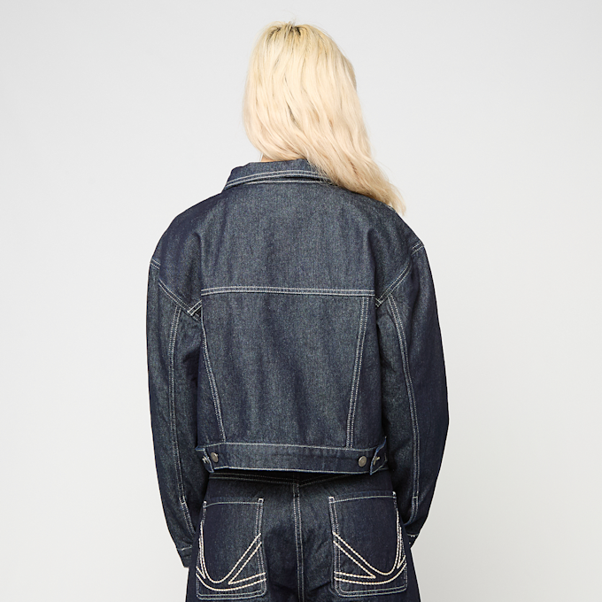 Karl Kani Rinsed Cropped Denim Jacket azul 95866 2