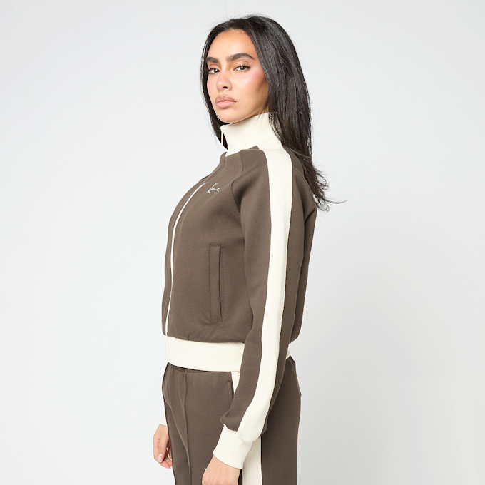 Karl Kani Signature Sidestripe Trackjacket brun 95876 4