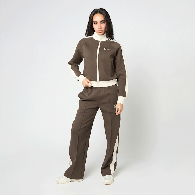 Karl Kani Signature Sidestripe Trackjacket brun 95876 6