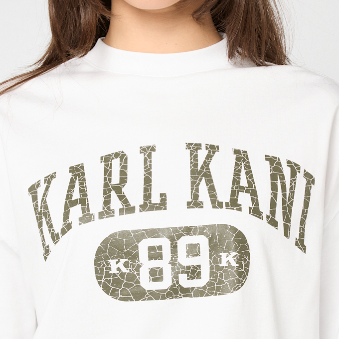 Karl Kani Heritage 89 Oversized Longsleeve blanc 95877 3