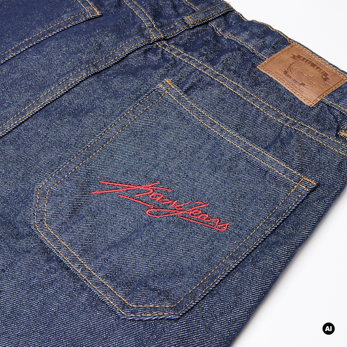 Karl Kani OG Rinsed Jeans Junior blauw 96067 4