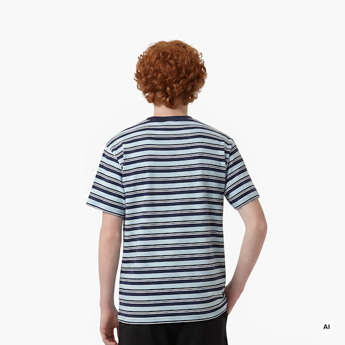 Karl Kani Heritage 89 Stripe T-Shirt blu 96137 2