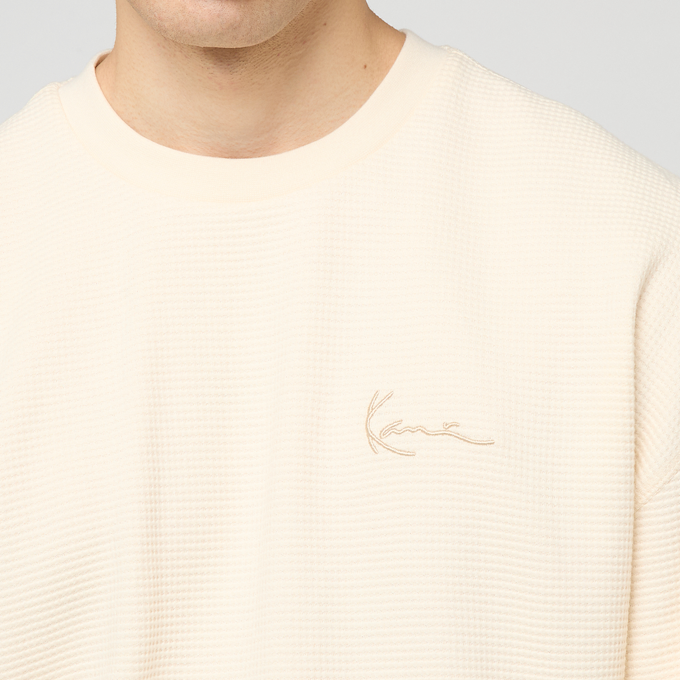 Karl Kani Signature  Waffle Longsleeve bež 96090 3