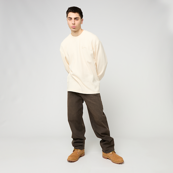 Karl Kani Signature  Waffle Longsleeve beige 96090 4