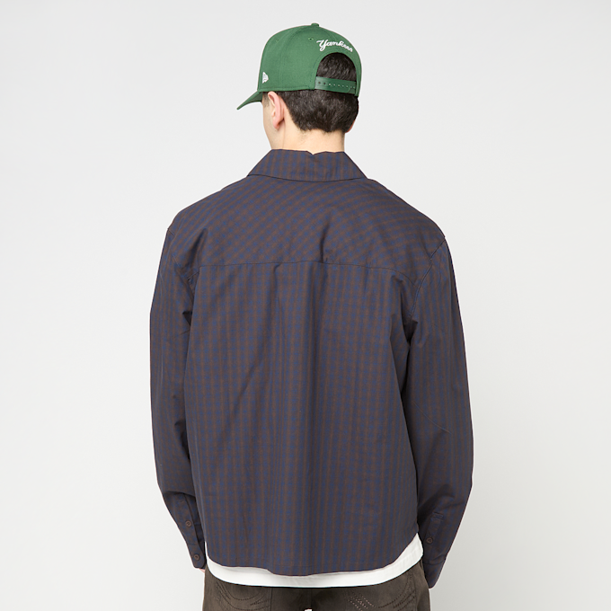 Karl Kani Signature Check Boxy Shirt azul 96087 2
